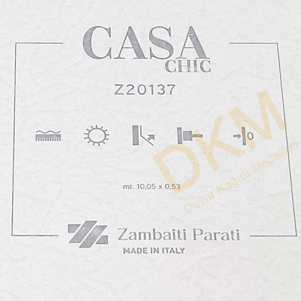 İthal Casa Chic C17-1 z20137 Eskitme kumaş Duvar Kağıdı 5m² - Görsel 3