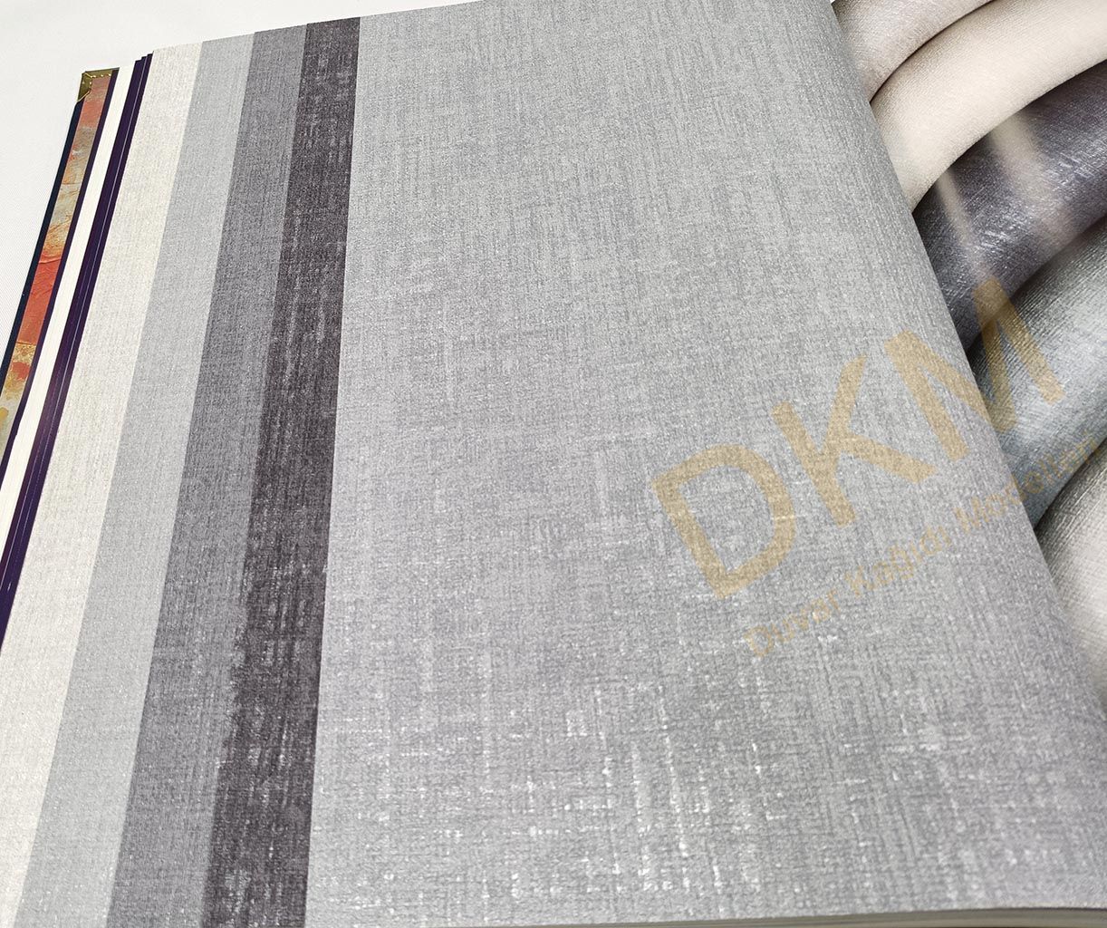 İthal Echos 7567-8 Düz kumaş Duvar Kağıdı 10m²