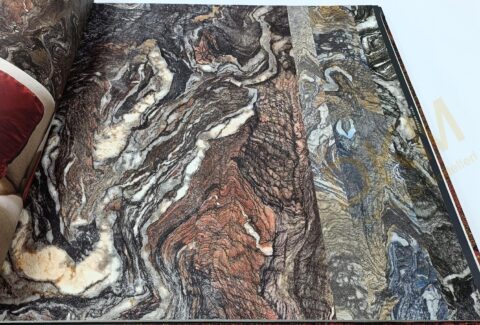 İthal Rim 5401-01 540101 Damarlı maden Duvar Kağıdı 16m²