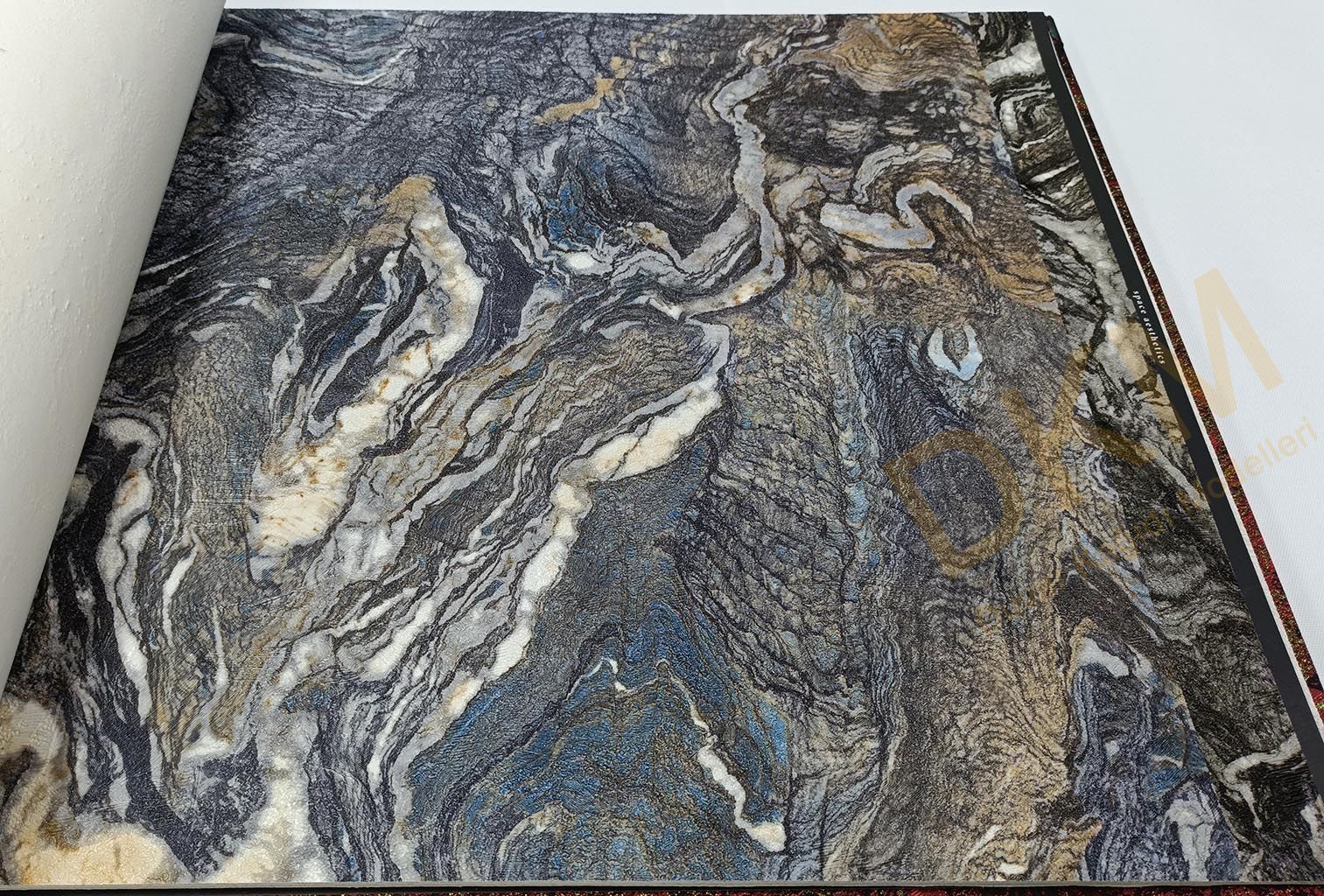 İthal Rim 5401-03 540103 Damarlı maden Duvar Kağıdı 16m²