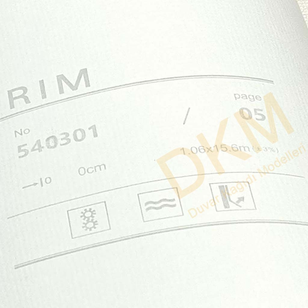 İthal Rim 5403-01 540301 Parlak Düz kumaş Duvar Kağıdı 16m² - Görsel 3