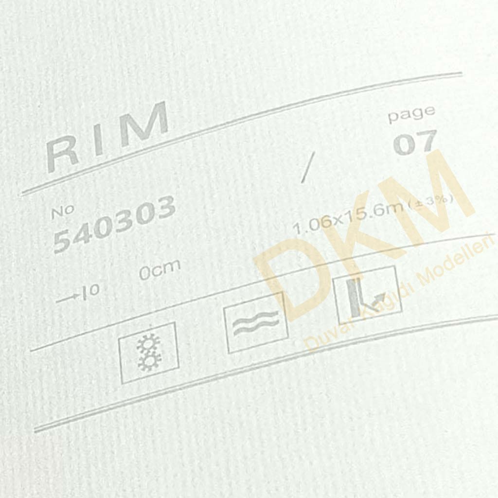 İthal Rim 5403-03 540303 Parlak Düz kumaş Duvar Kağıdı 16m² - Görsel 3