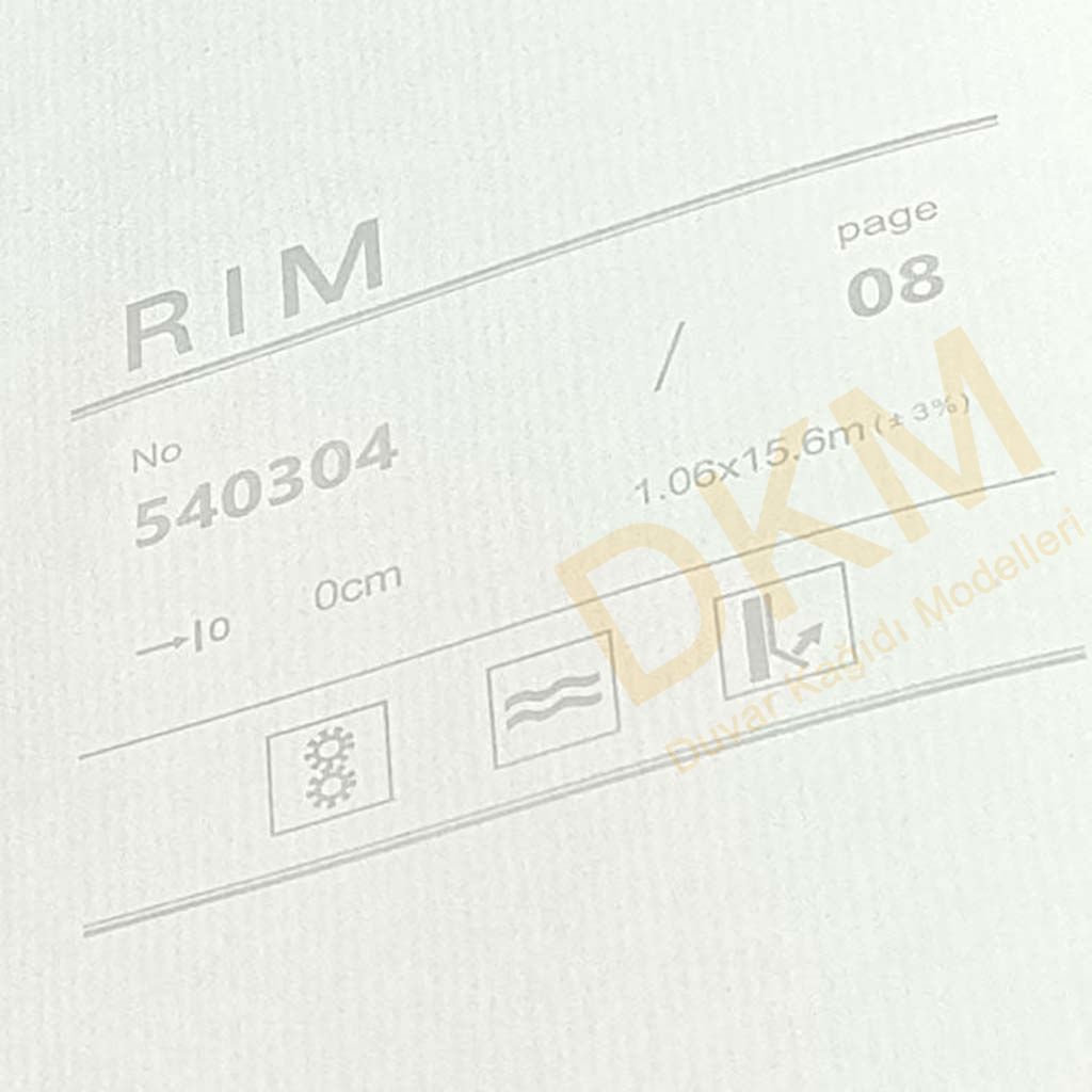 İthal Rim 5403-04 540304 Parlak Düz kumaş Duvar Kağıdı 16m² - Görsel 3