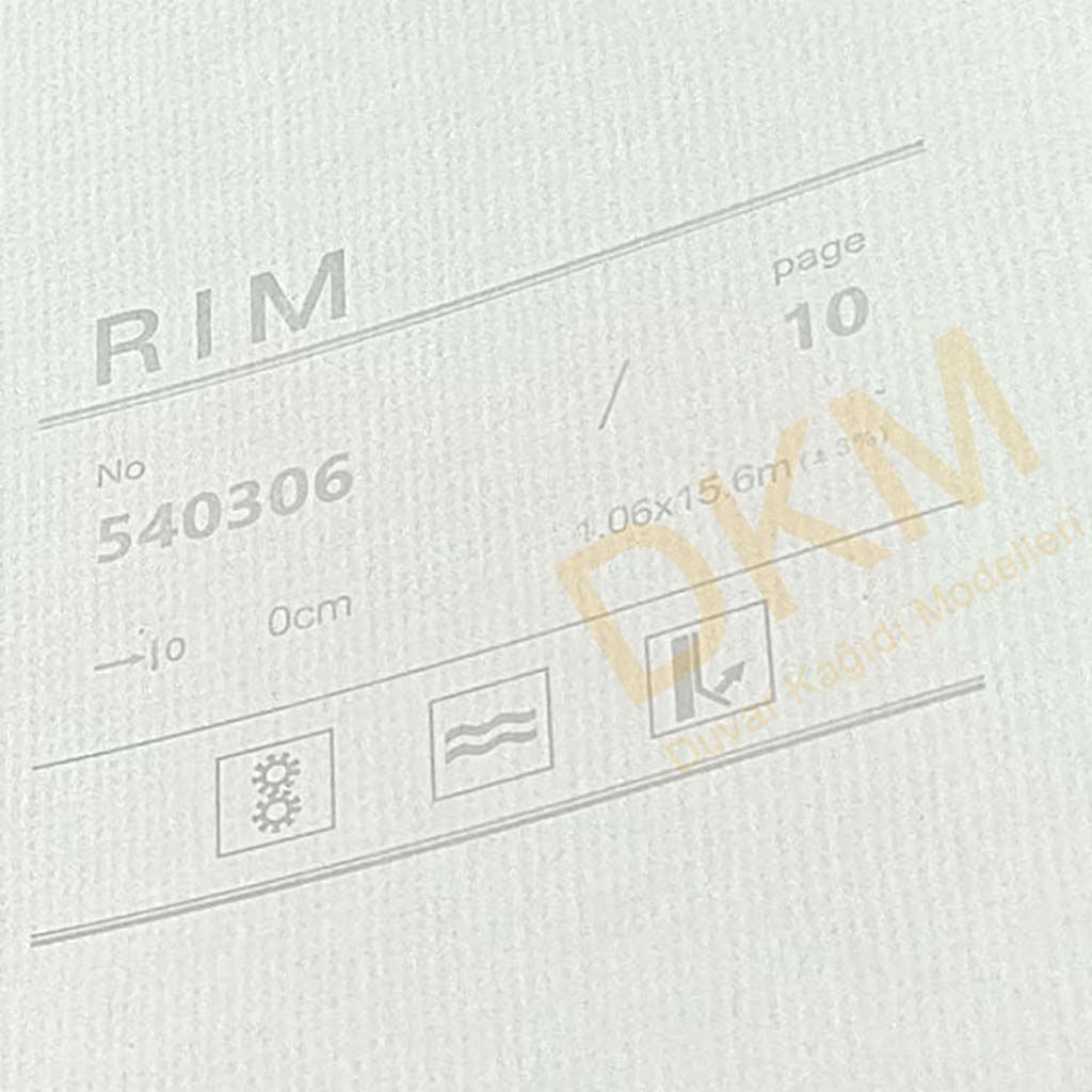 İthal Rim 5403-06 540306 Parlak Düz kumaş Duvar Kağıdı 16m² - Görsel 3