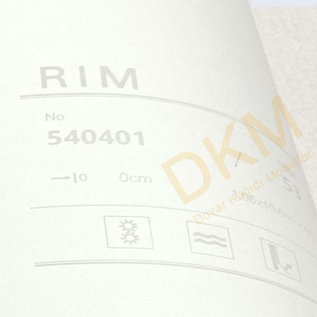 İthal Rim 5404-01 540401 Düz kumaş Duvar Kağıdı 16m² - Görsel 3