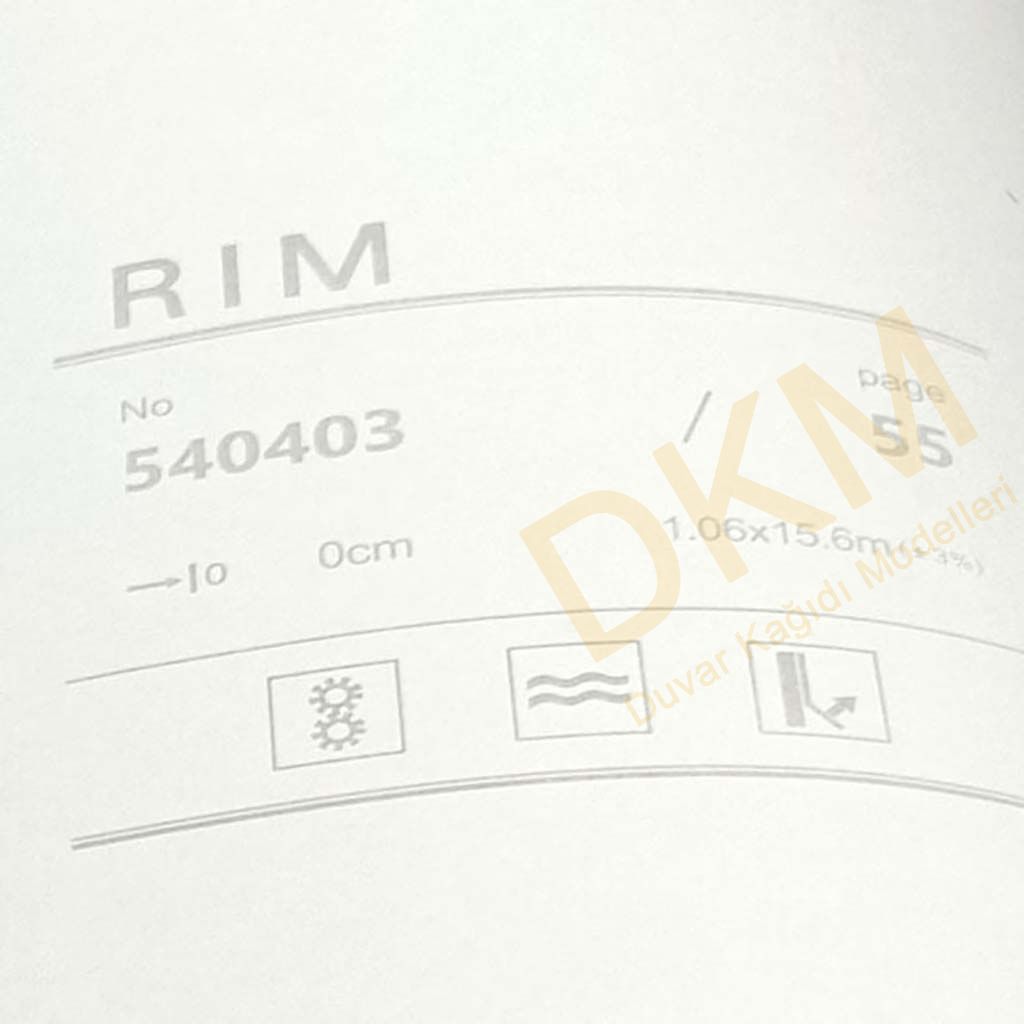 İthal Rim 5404-03 540403 Düz kumaş Duvar Kağıdı 16m² - Görsel 3