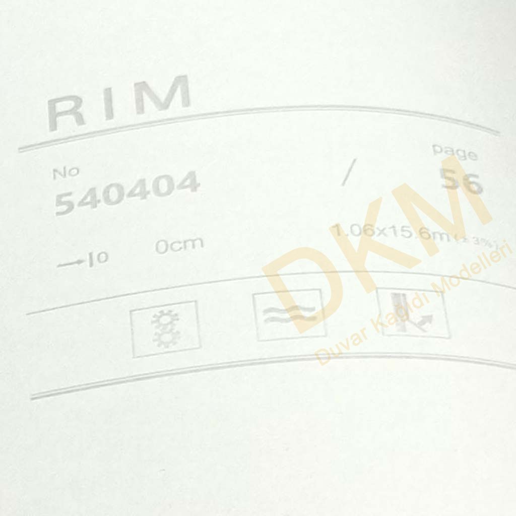 İthal Rim 5404-04 540404 Düz kumaş Duvar Kağıdı 16m² - Görsel 3