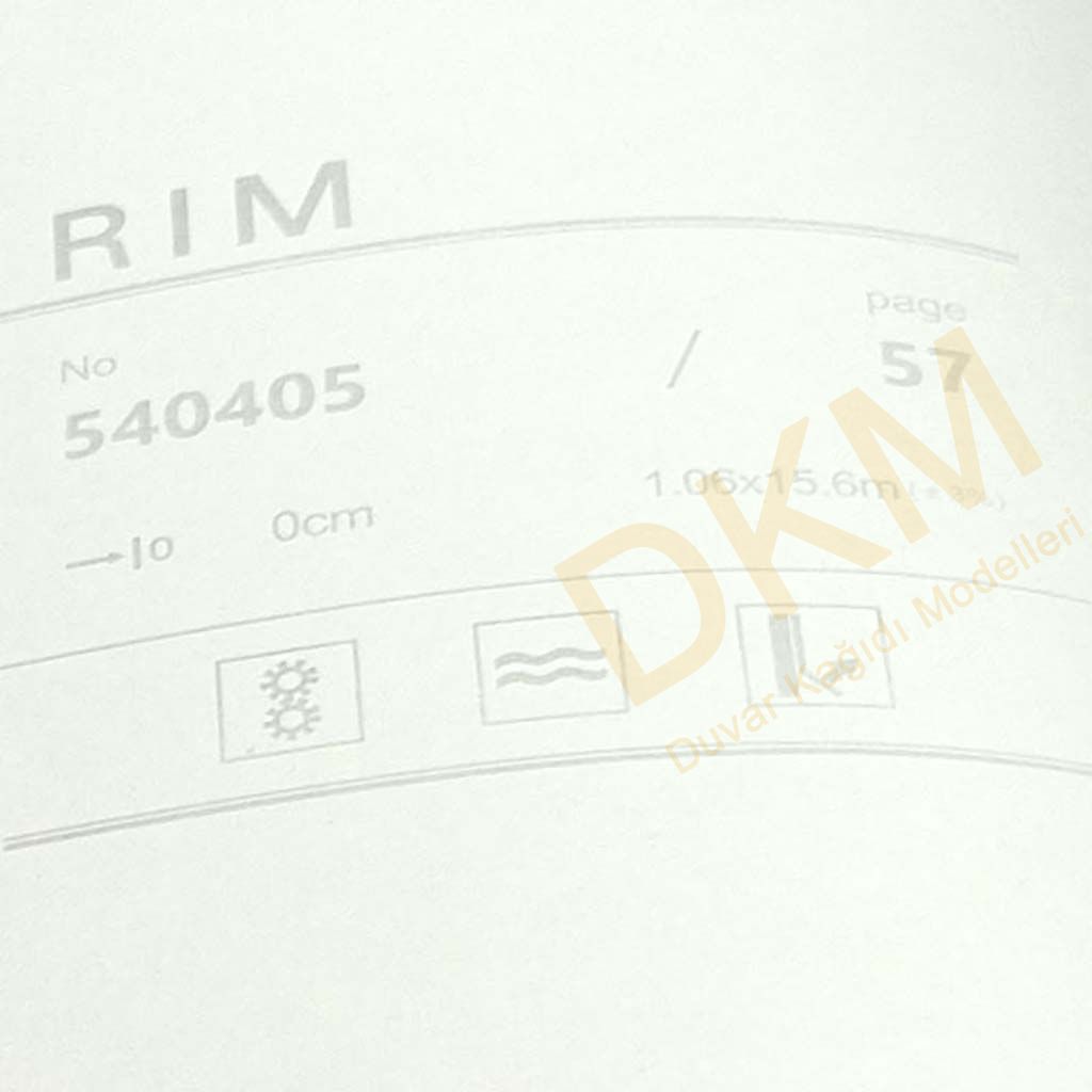 İthal Rim 5404-05 540405 Düz kumaş Duvar Kağıdı 16m² - Görsel 3