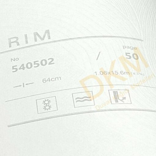İthal Rim 5405-02 540502 Dalgalı Duvar Kağıdı 16m² - Görsel 3