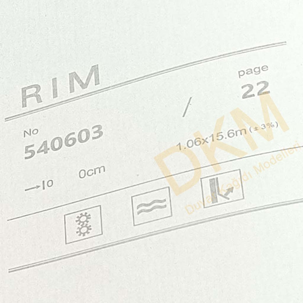 İthal Rim 5406-03 540603 Düz kumaş Duvar Kağıdı 16m² - Görsel 3