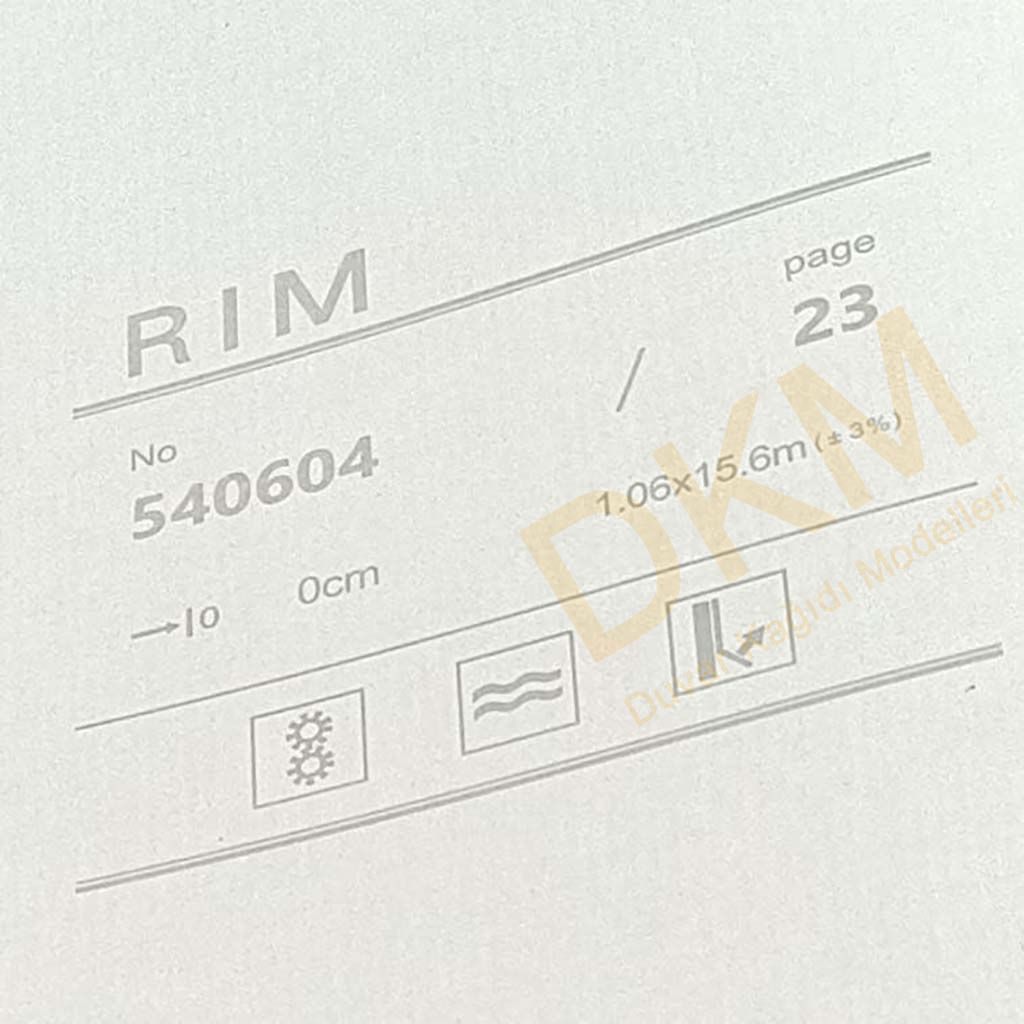 İthal Rim 5406-04 540604 Düz kumaş Duvar Kağıdı 16m² - Görsel 3