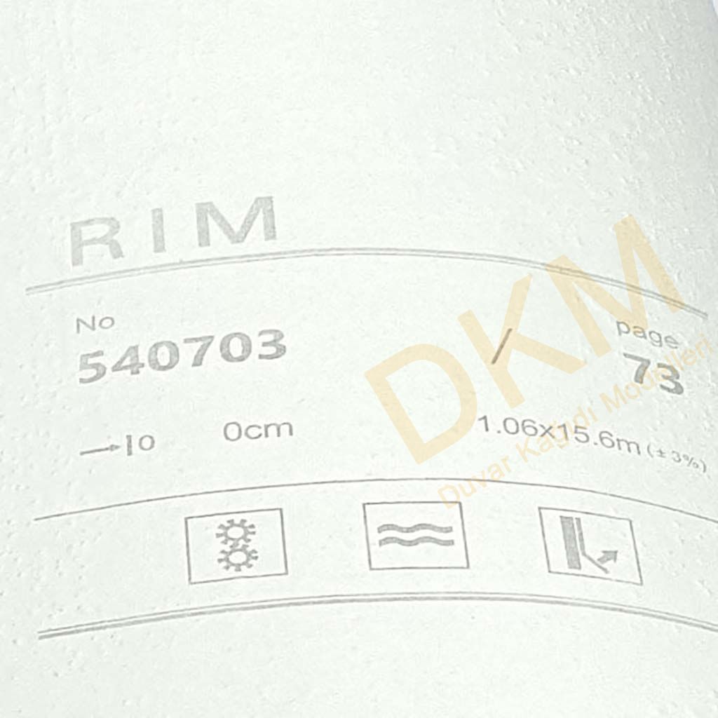 İthal Rim 5407-03 540703 Tek renk alacalı Duvar Kağıdı 16m² - Görsel 3
