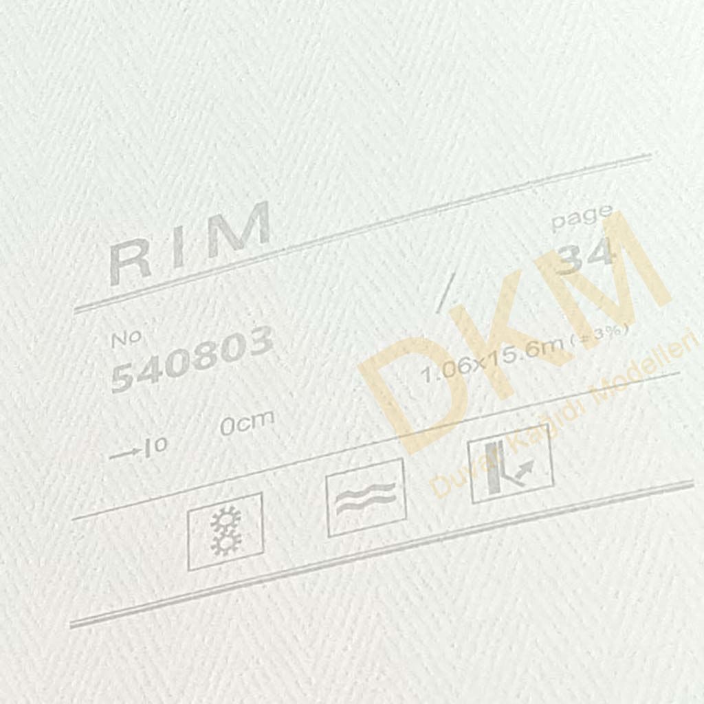 İthal Rim 5408-03 540803 İnce şerit çizgili Duvar Kağıdı 16m² - Görsel 3