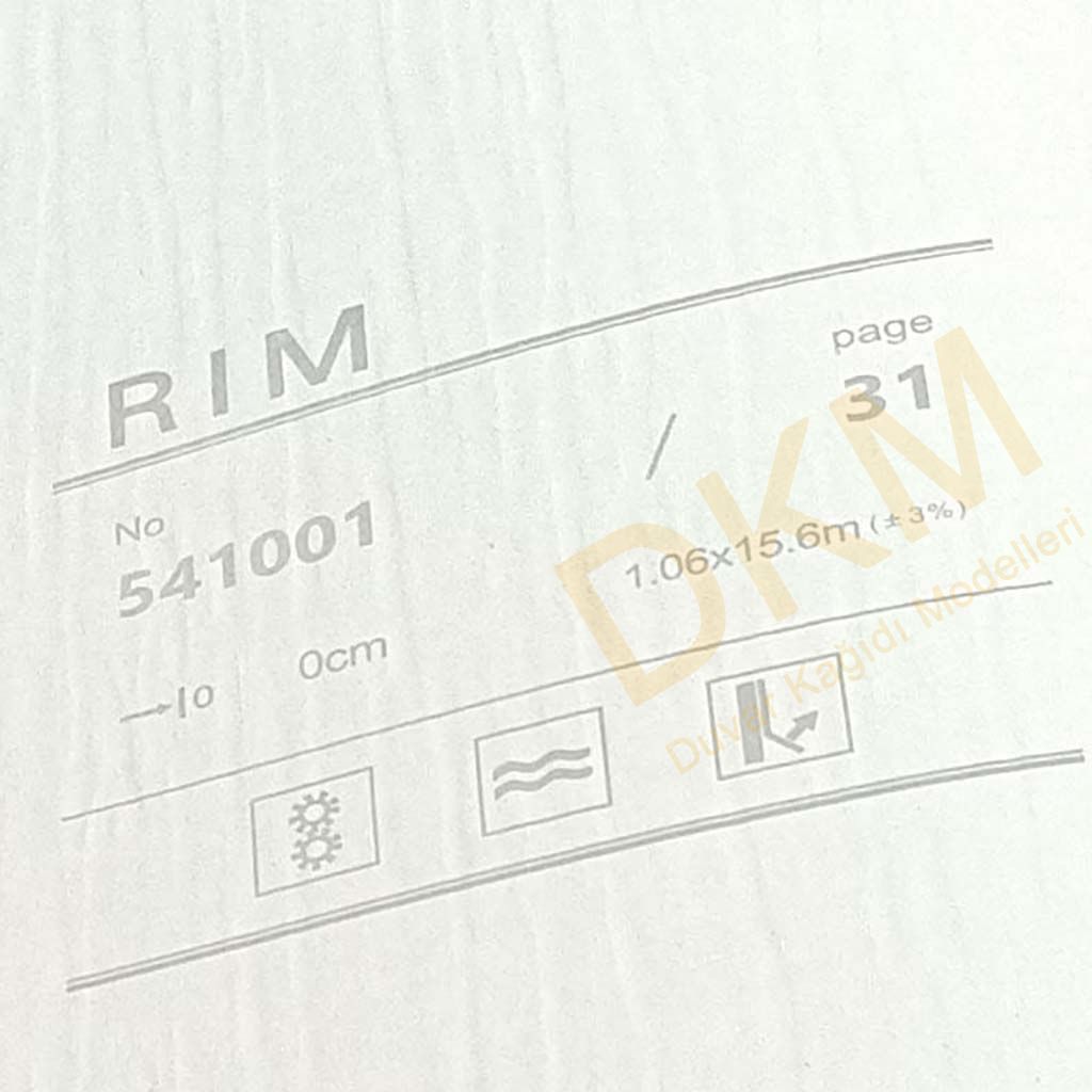 İthal Rim 5410-01 541001 Düz parlak Duvar Kağıdı 16m² - Görsel 3