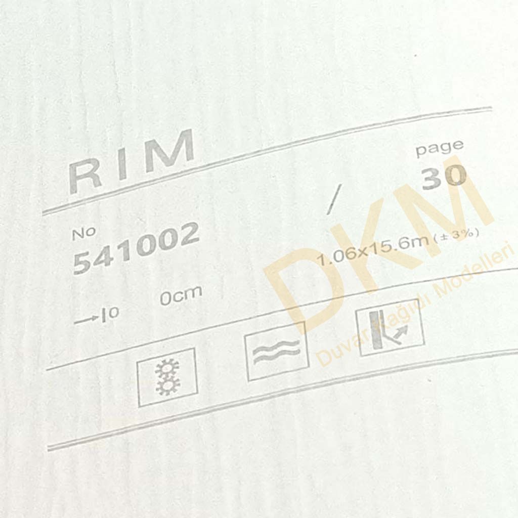 İthal Rim 5410-02 541002 Düz parlak Duvar Kağıdı 16m² - Görsel 3
