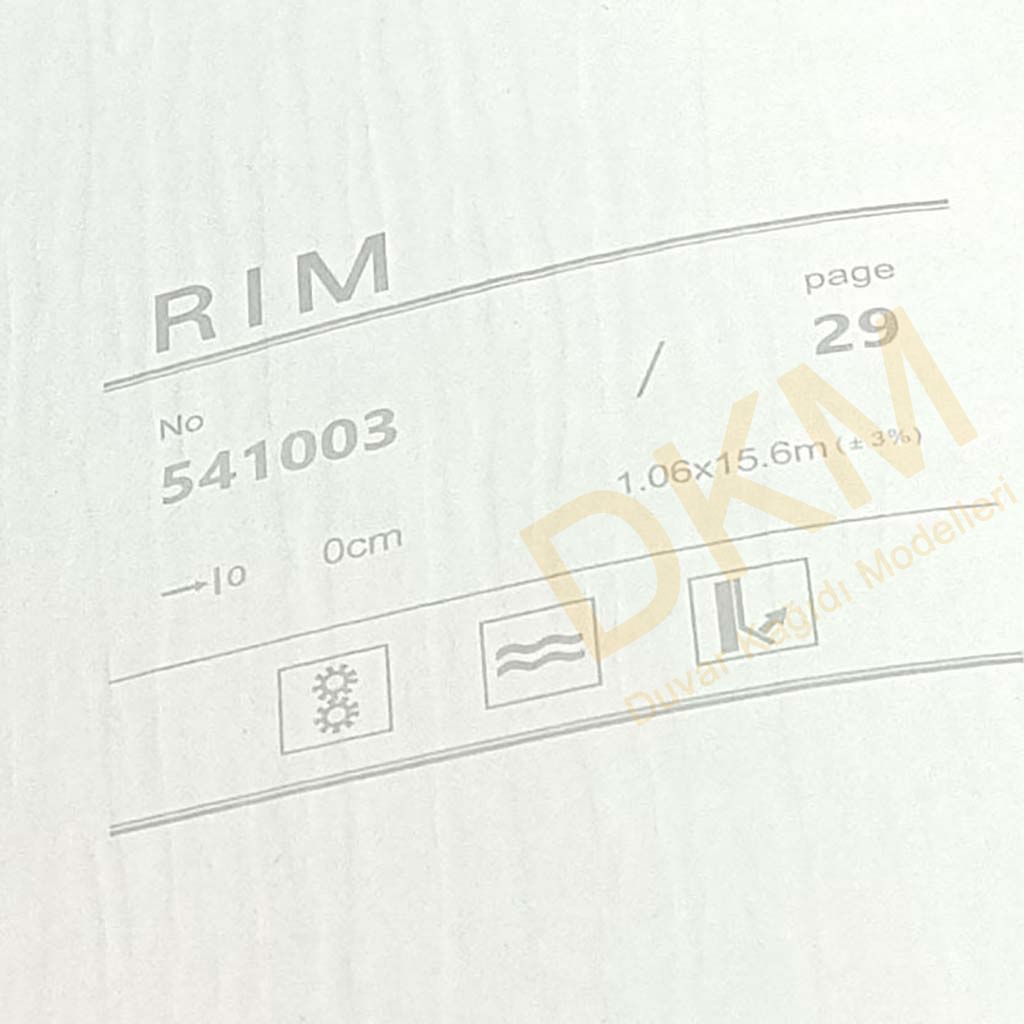 İthal Rim 5410-03 541003 Düz parlak Duvar Kağıdı 16m² - Görsel 3