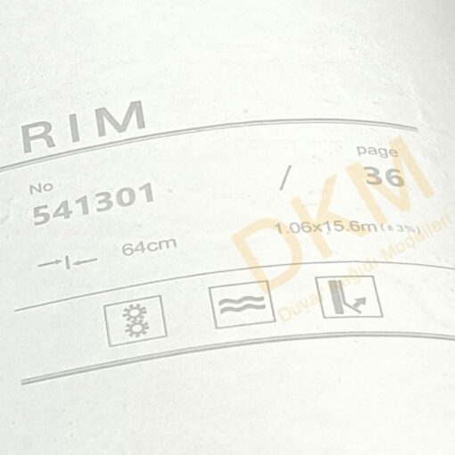 İthal Rim 5413-01 541301 Damarlı parlak Duvar Kağıdı 16m² - Görsel 3