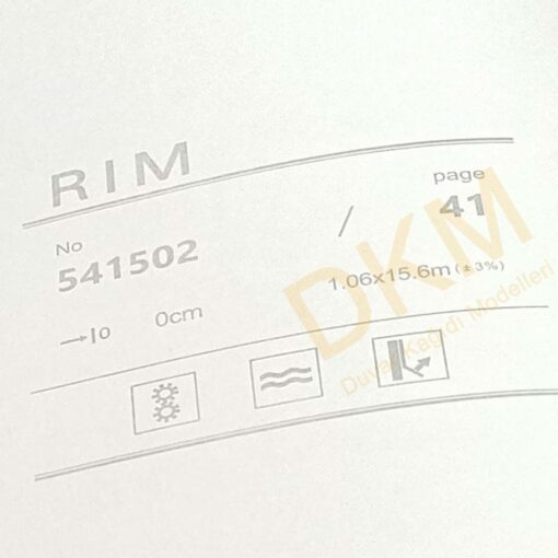 İthal Rim 5415-02 541502 Tek renk alacalı Duvar Kağıdı 16m² - Görsel 3
