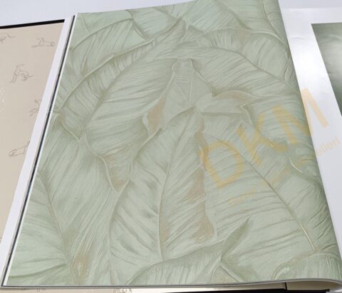 İthal Trussardi T10-1 Z30309 Yaprak Duvar Kağıdı 7m²