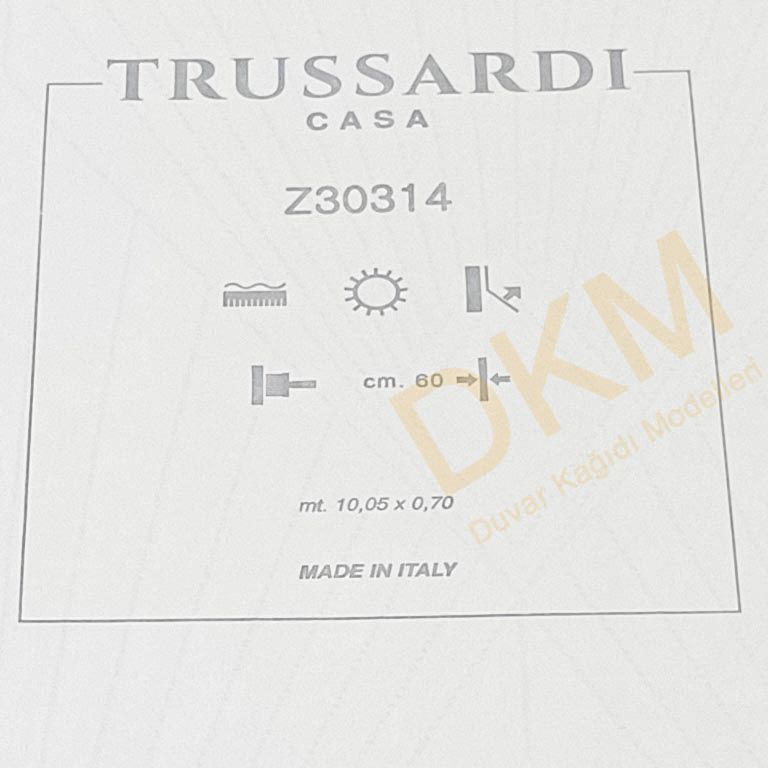 İthal Trussardi T13-1 Z30314 Baklava Duvar Kağıdı 7m² - Görsel 3