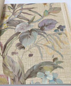 İthal Trussardi T15-1 Z30330 Çiçek Duvar Kağıdı 7m²