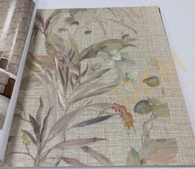 İthal Trussardi T15-1 Z30338 Çiçek Duvar Kağıdı 7m²