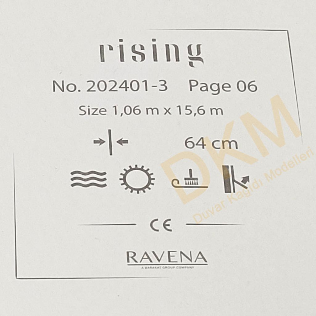 Ravena Rising 202401-3 Tüy Duvar Kağıdı 16m² - Görsel 3