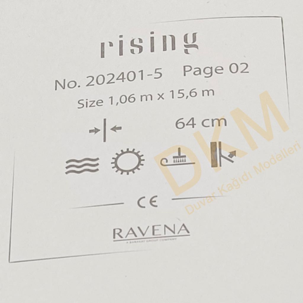 Ravena Rising 202401-5 Tüy Duvar Kağıdı 16m² - Görsel 3