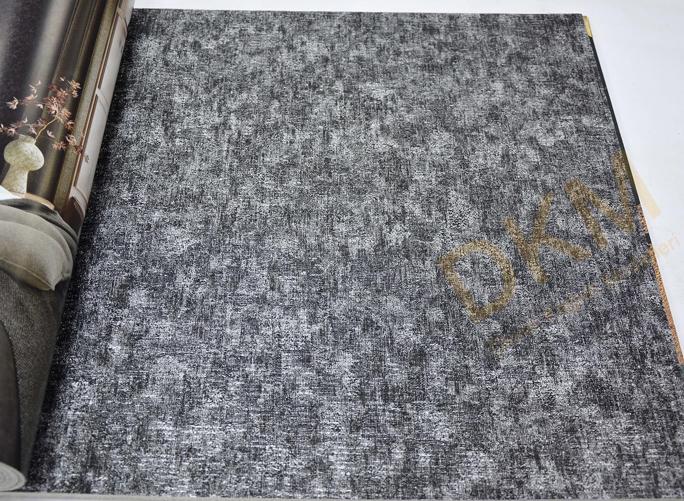 Ravena Rising 202404-7 Tek renk alacalı Duvar Kağıdı 16m²