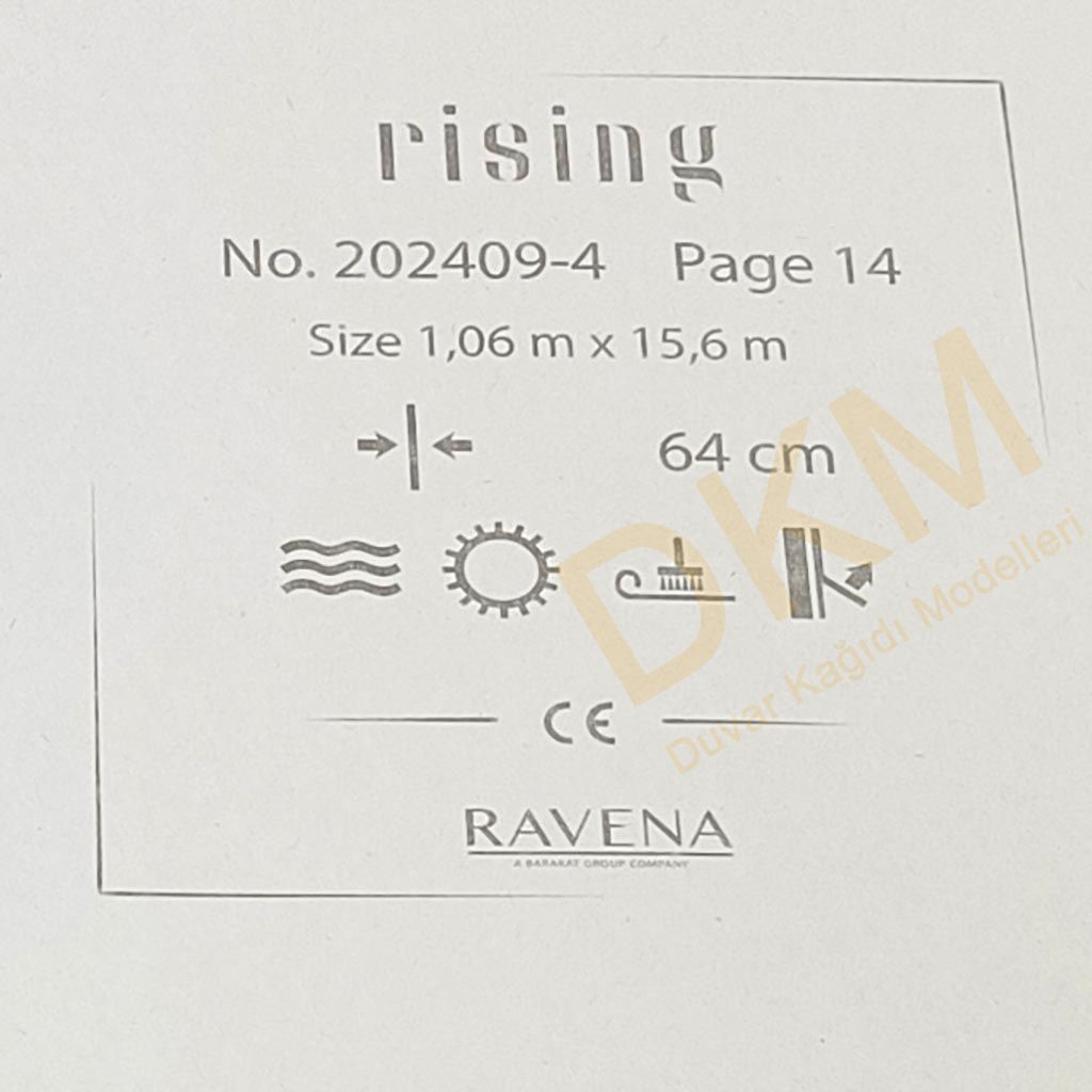 Ravena Rising 202409-4 Damarlı çizgili Duvar Kağıdı 16m² - Görsel 3