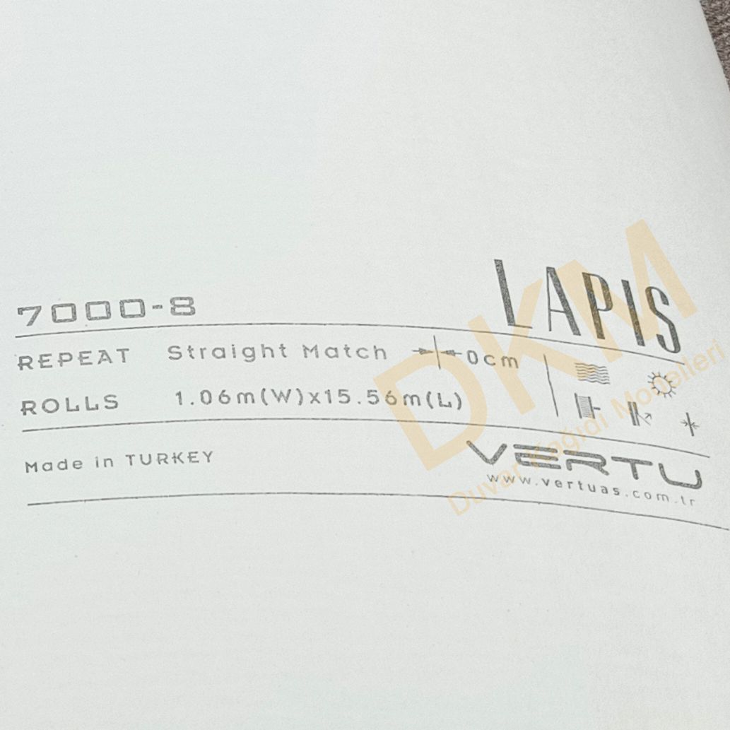 Vertu Lapis 7000-8 Duvar Kağıdı 16m² - Görsel 3
