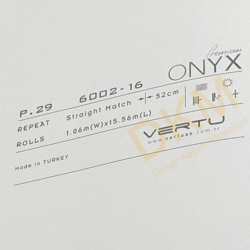 Vertu Onyx 6002-16 Duvar Kağıdı - Görsel 3