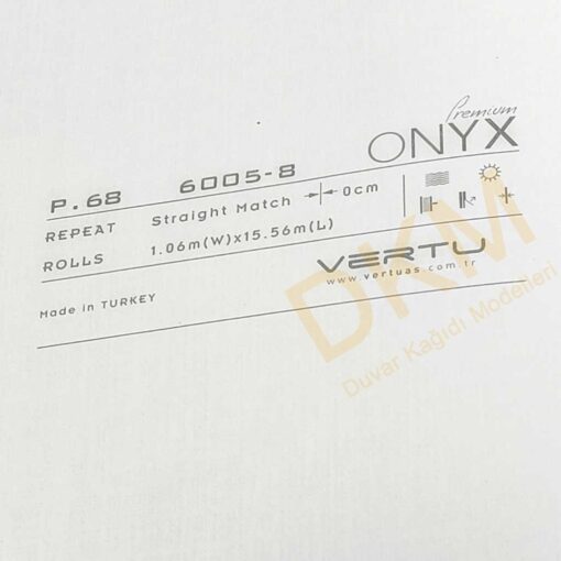 Vertu Onyx 6005-8 Duvar Kağıdı - Görsel 3