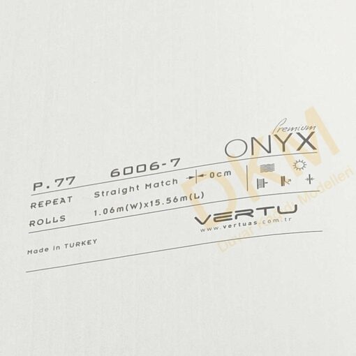 Vertu Onyx 6006-7 Duvar Kağıdı - Görsel 3