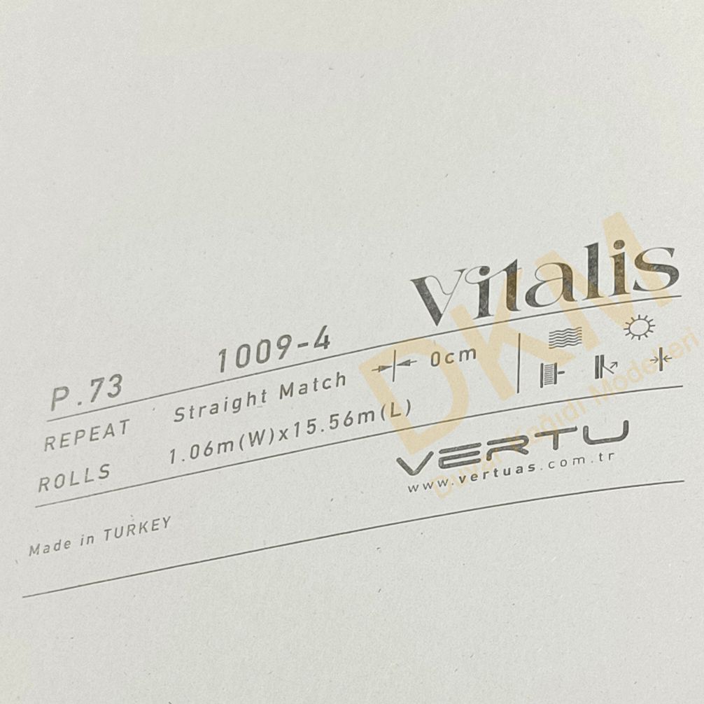 Vertu Vitalis 1009-4 Duvar Kağıdı 16m² - Görsel 3