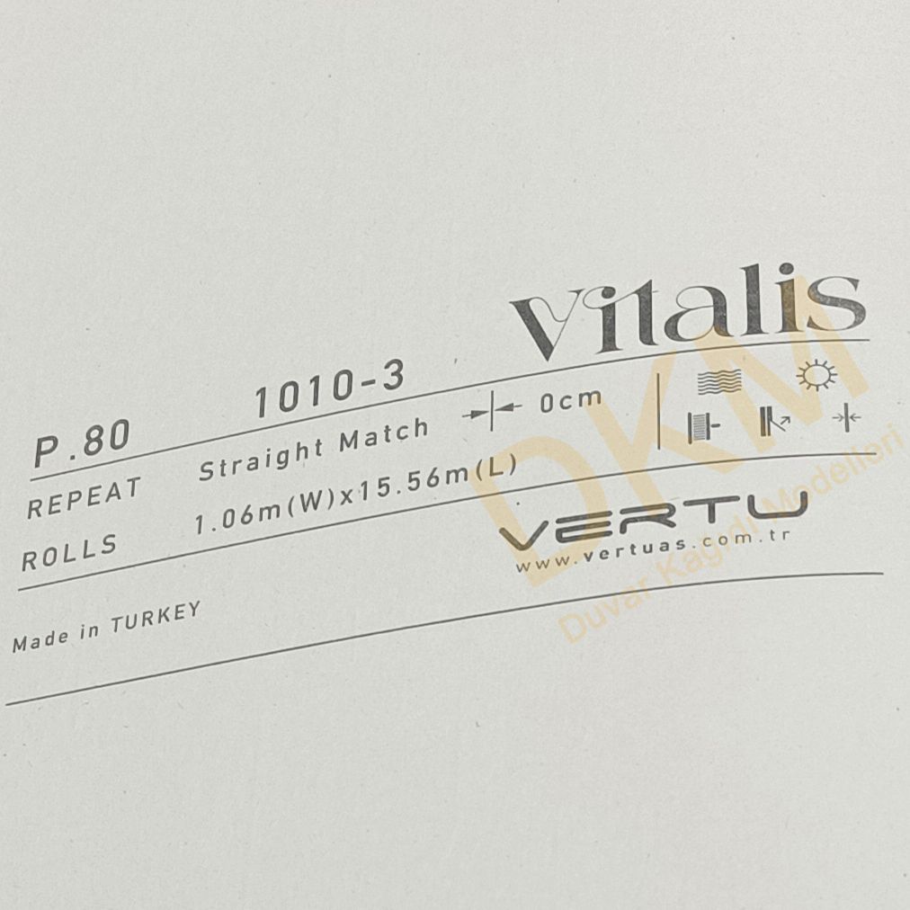 Vertu Vitalis 1010-3 Duvar Kağıdı 16m² - Görsel 3