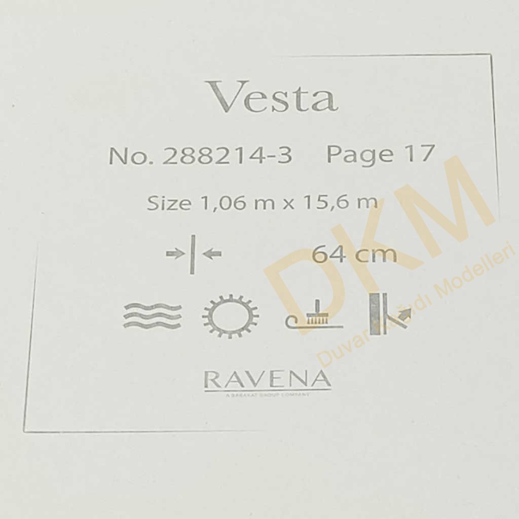 Ravena Vesta 288214-3 Eskitme damask Duvar Kağıdı 16m² - Görsel 3