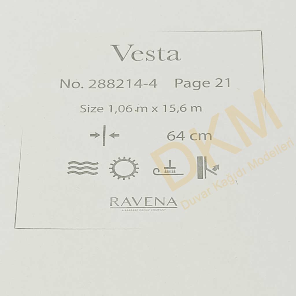 Ravena Vesta 288214-4 Eskitme damask Duvar Kağıdı 16m² - Görsel 3