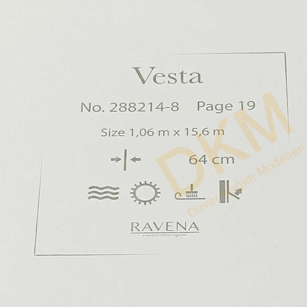 Ravena Vesta 288214-8 Eskitme damask Duvar Kağıdı 16m² - Görsel 3