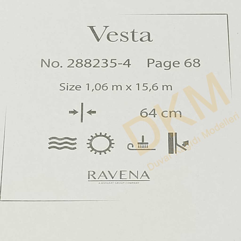 Ravena Vesta 288235-4 Damarlı maden Duvar Kağıdı 16m² - Görsel 3