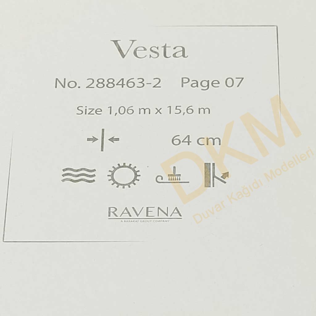 Ravena Vesta 288463-2 Damarlı parlak Duvar Kağıdı 16m² - Görsel 3
