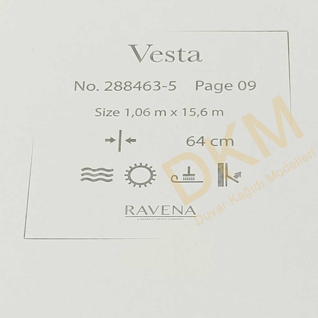 Ravena Vesta 288463-5 Damarlı parlak Duvar Kağıdı 16m² - Görsel 3
