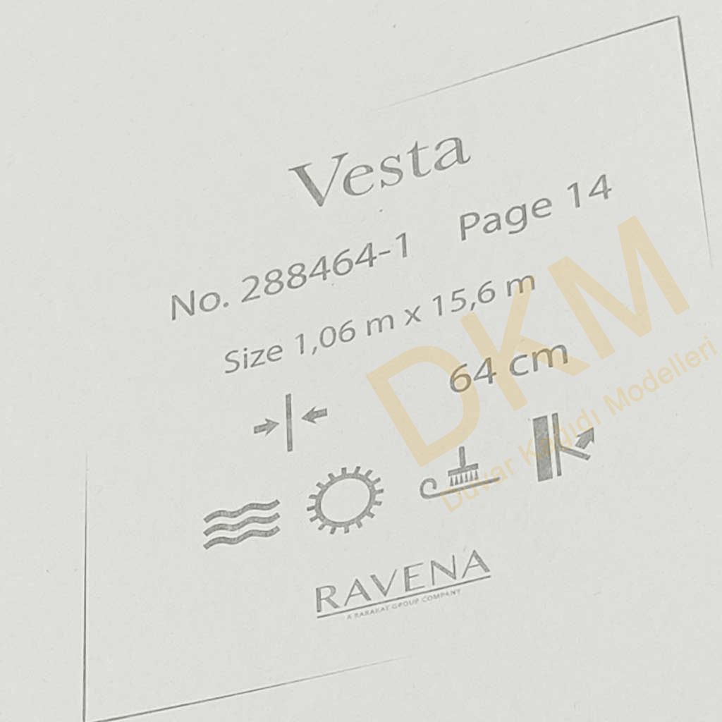 Ravena Vesta 288464-1 Tek renk alacalı Duvar Kağıdı 16m² - Görsel 3