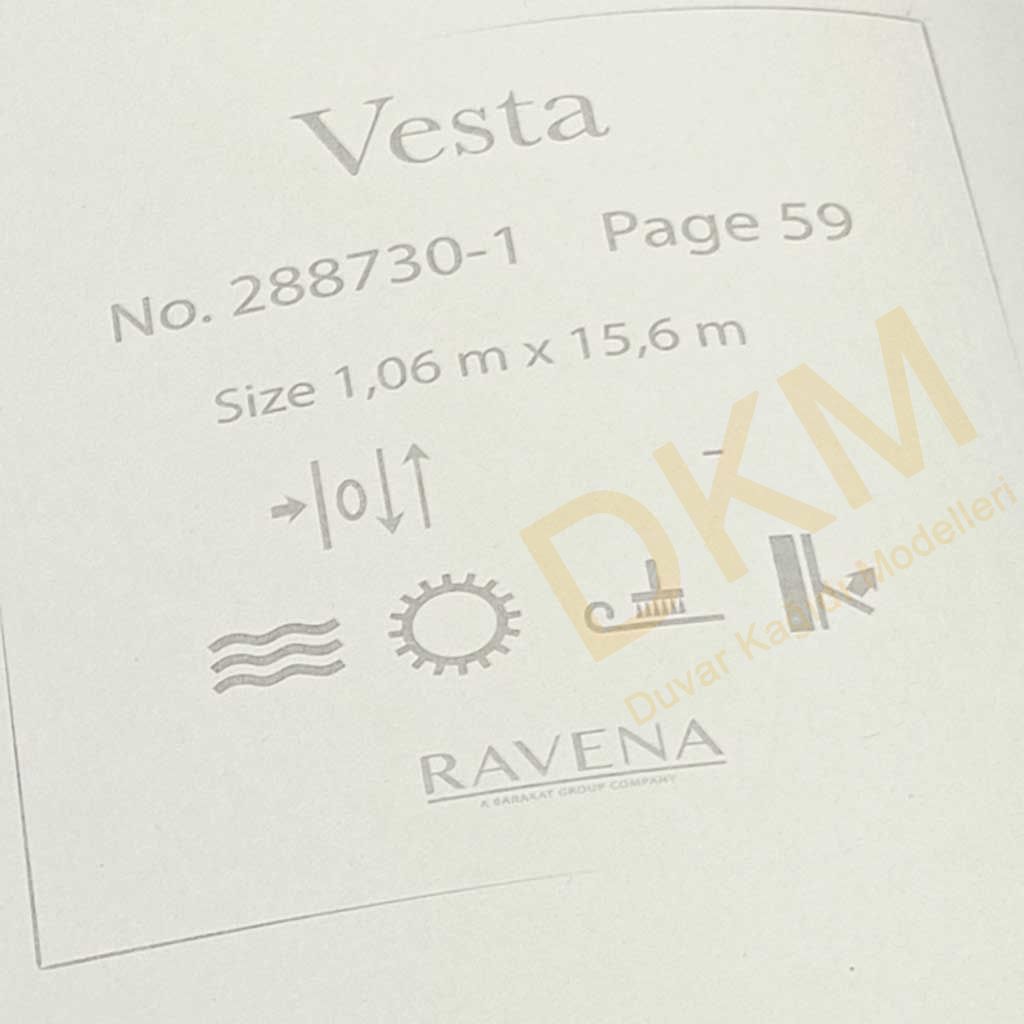 Ravena Vesta 288730-1 Düz kumaş Duvar Kağıdı 16m² - Görsel 3