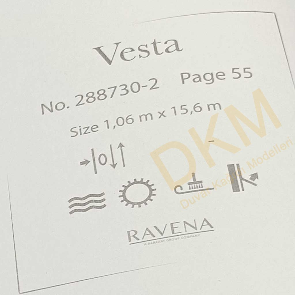 Ravena Vesta 288730-2 Düz kumaş Duvar Kağıdı 16m² - Görsel 3
