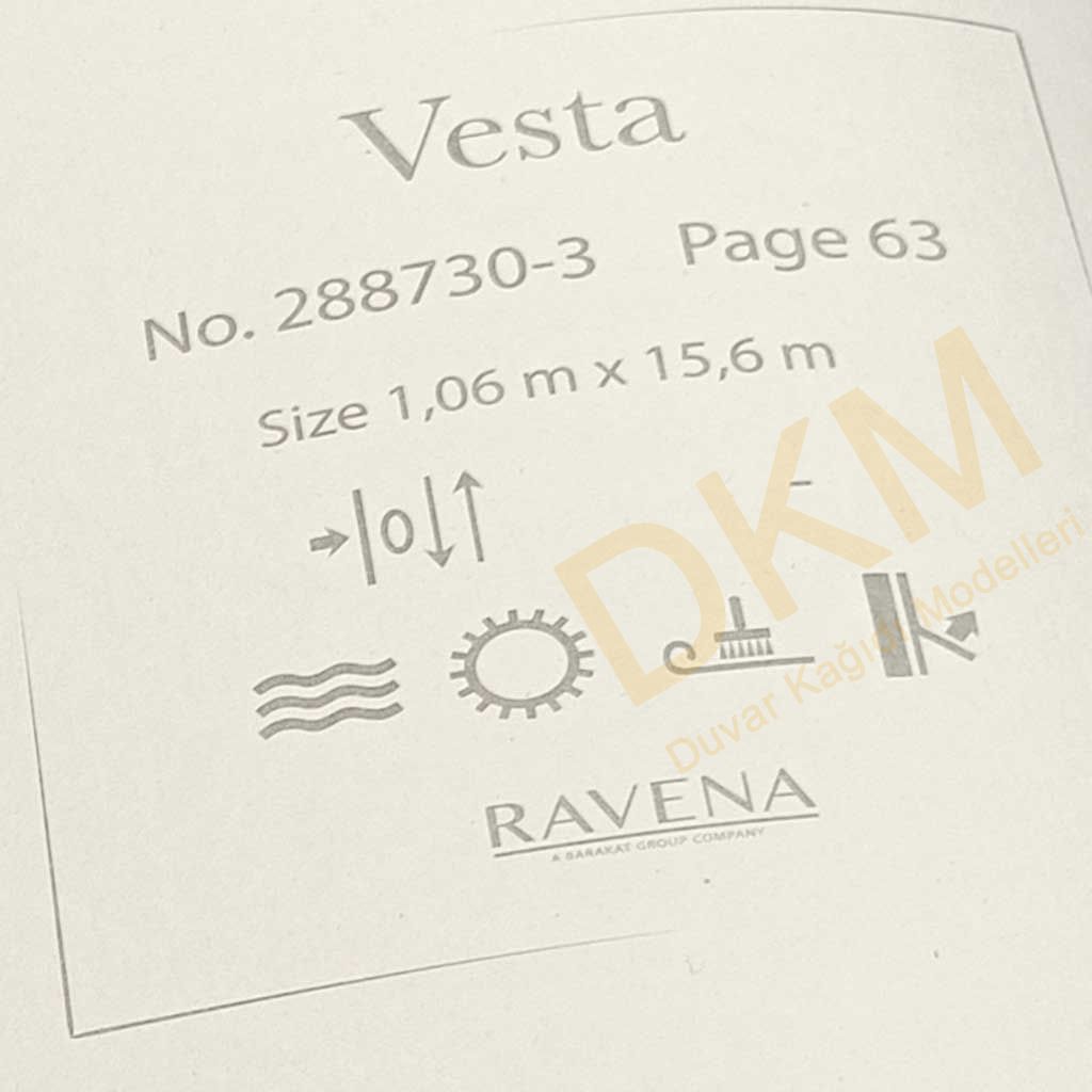 Ravena Vesta 288730-3 Düz kumaş Duvar Kağıdı 16m² - Görsel 3