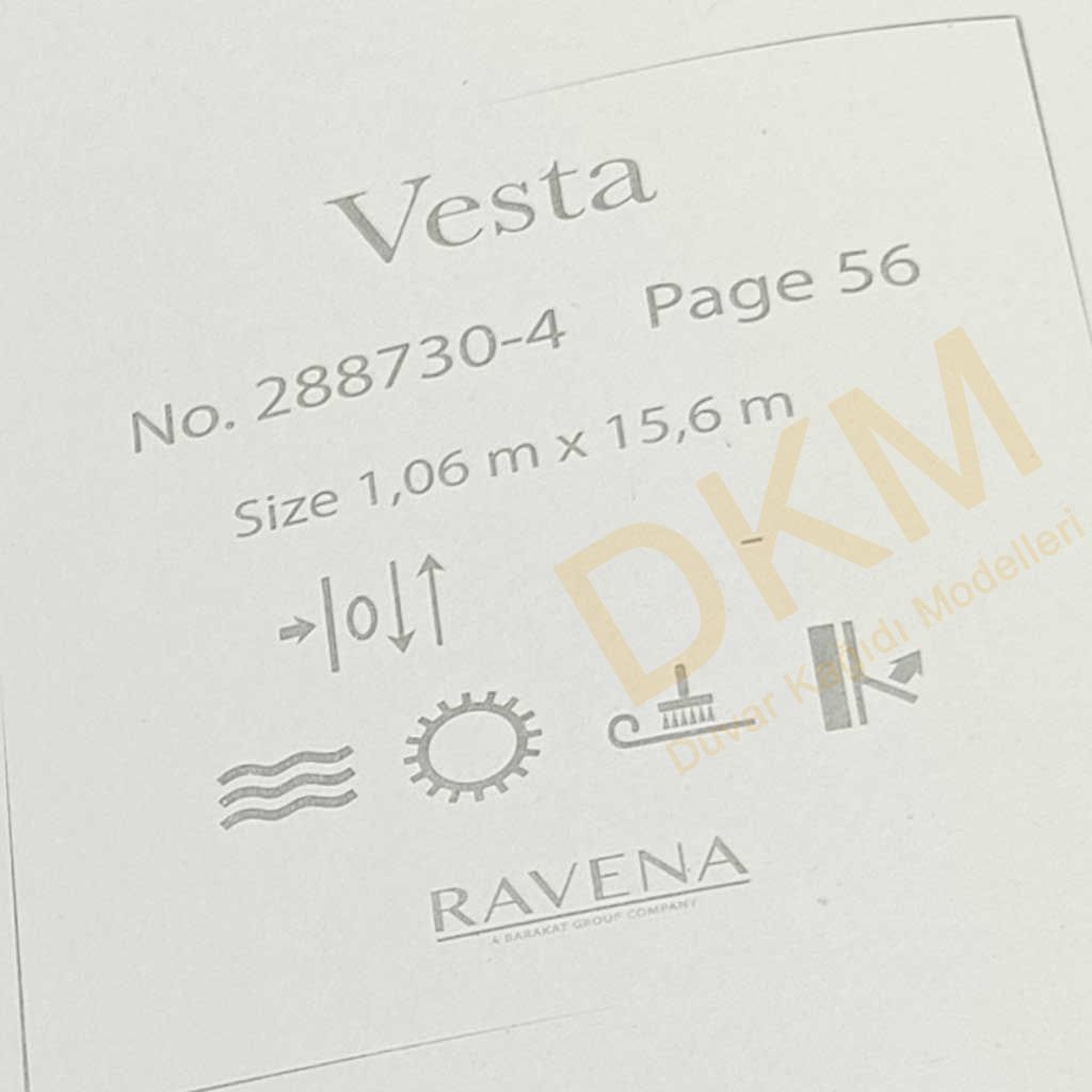 Ravena Vesta 288730-4 Düz kumaş Duvar Kağıdı 16m² - Görsel 3
