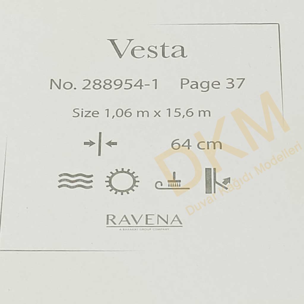 Ravena Vesta 288954-1 Damarlı parlak Duvar Kağıdı 16m² - Görsel 3