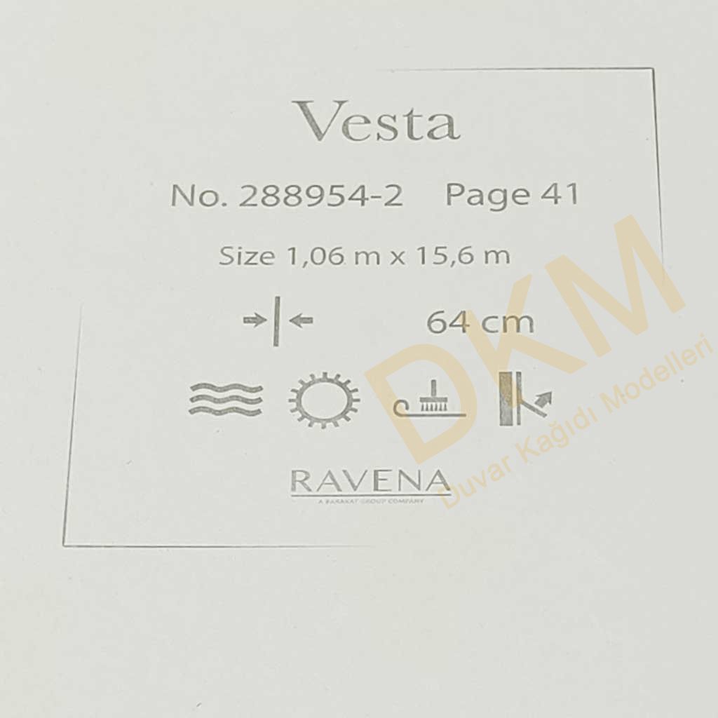 Ravena Vesta 288954-2 Damarlı parlak Duvar Kağıdı 16m² - Görsel 3
