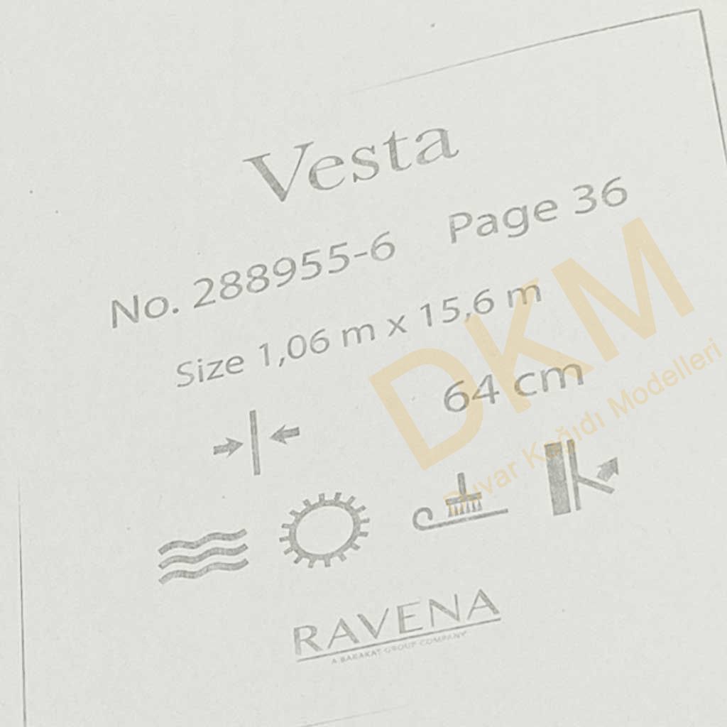 Ravena Vesta 288955-6 Tek renk alacalı Duvar Kağıdı 16m² - Görsel 3